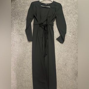 Boohoo S/M black long sleeve cover up. Worn only a few times.